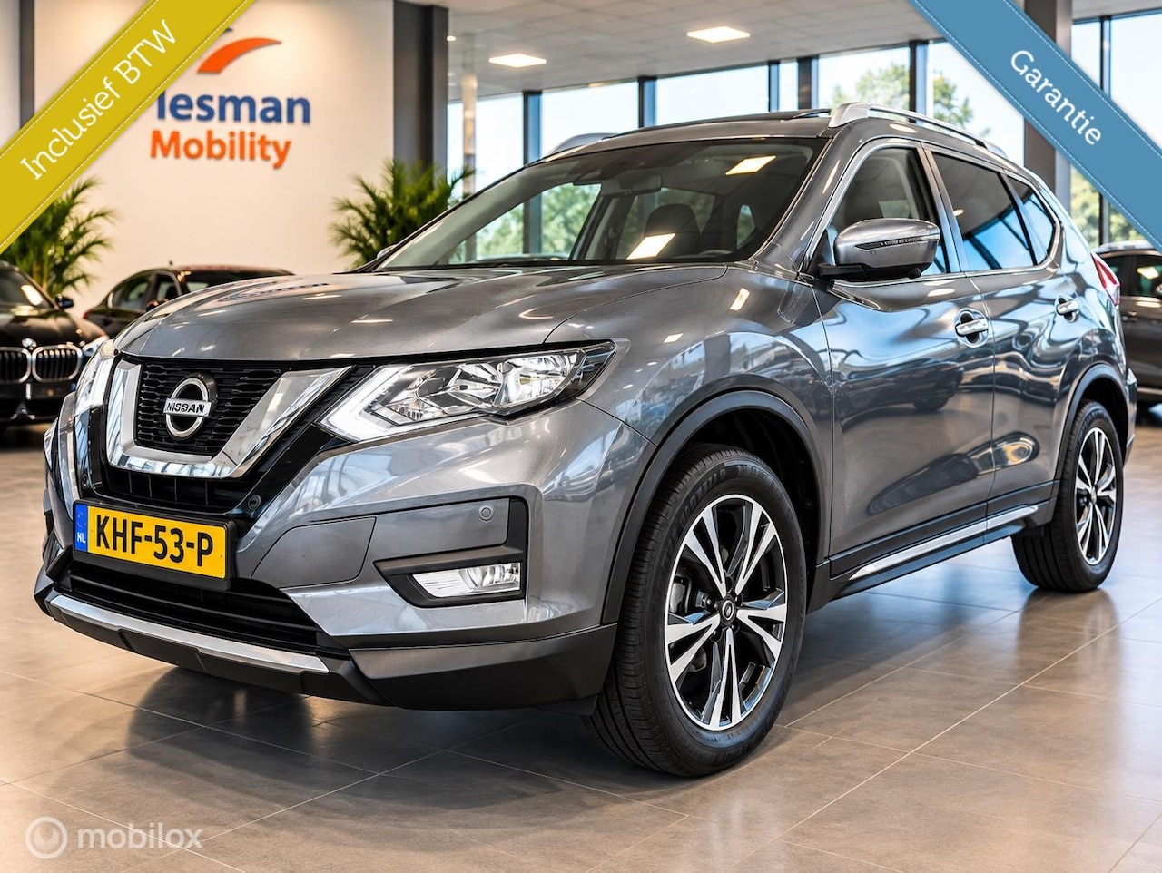 Nissan X-Trail - ,1.3 DIG-T N-Connect, Aut, Open dak, Onderhouden! - AutoWereld.nl