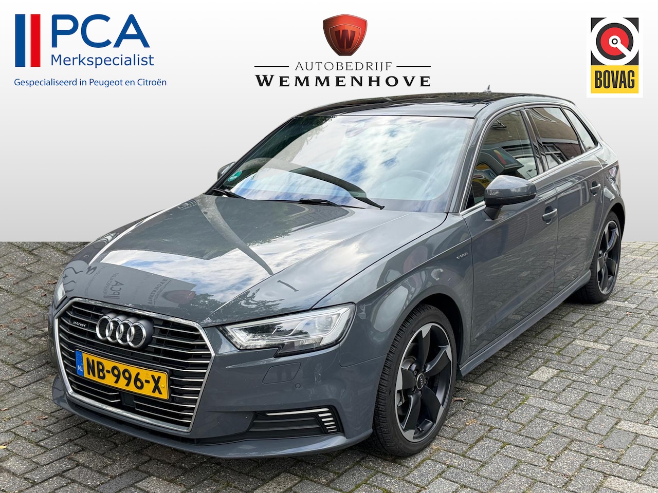 Audi A3 Sportback - 1.4 e-tron S-Line Lease Edition Facelift Panodak - AutoWereld.nl