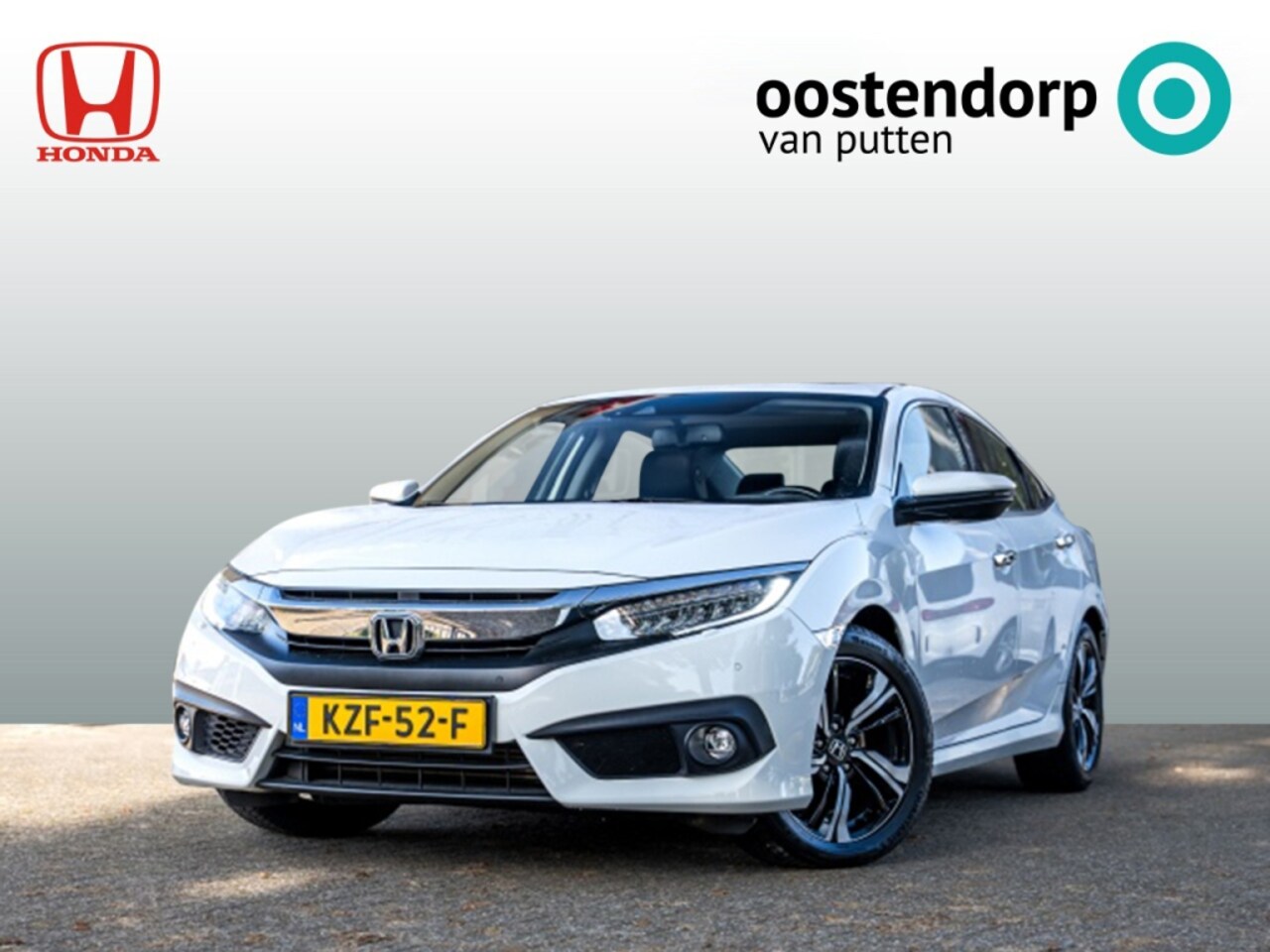 Honda Civic - 1.5 i-VTEC 182pk 4D Executive | Volledig Dealeronderhouden | Navi | Camera | Leder | Carpl - AutoWereld.nl