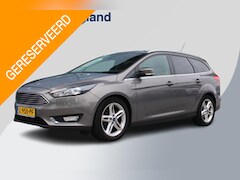 Ford Focus Wagon - 1.0 Titanium | Riem Vervangen | Trekhaak | Dealeronderhouden | Stoelverwarming | Navigatie