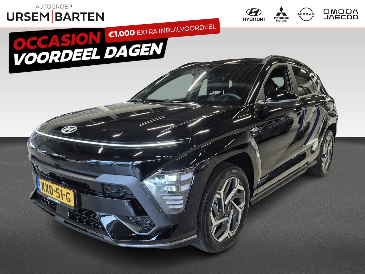 Hyundai Kona - 1.6 GDI HEV N Line 1.6 GDI HEV N Line - AutoWereld.nl