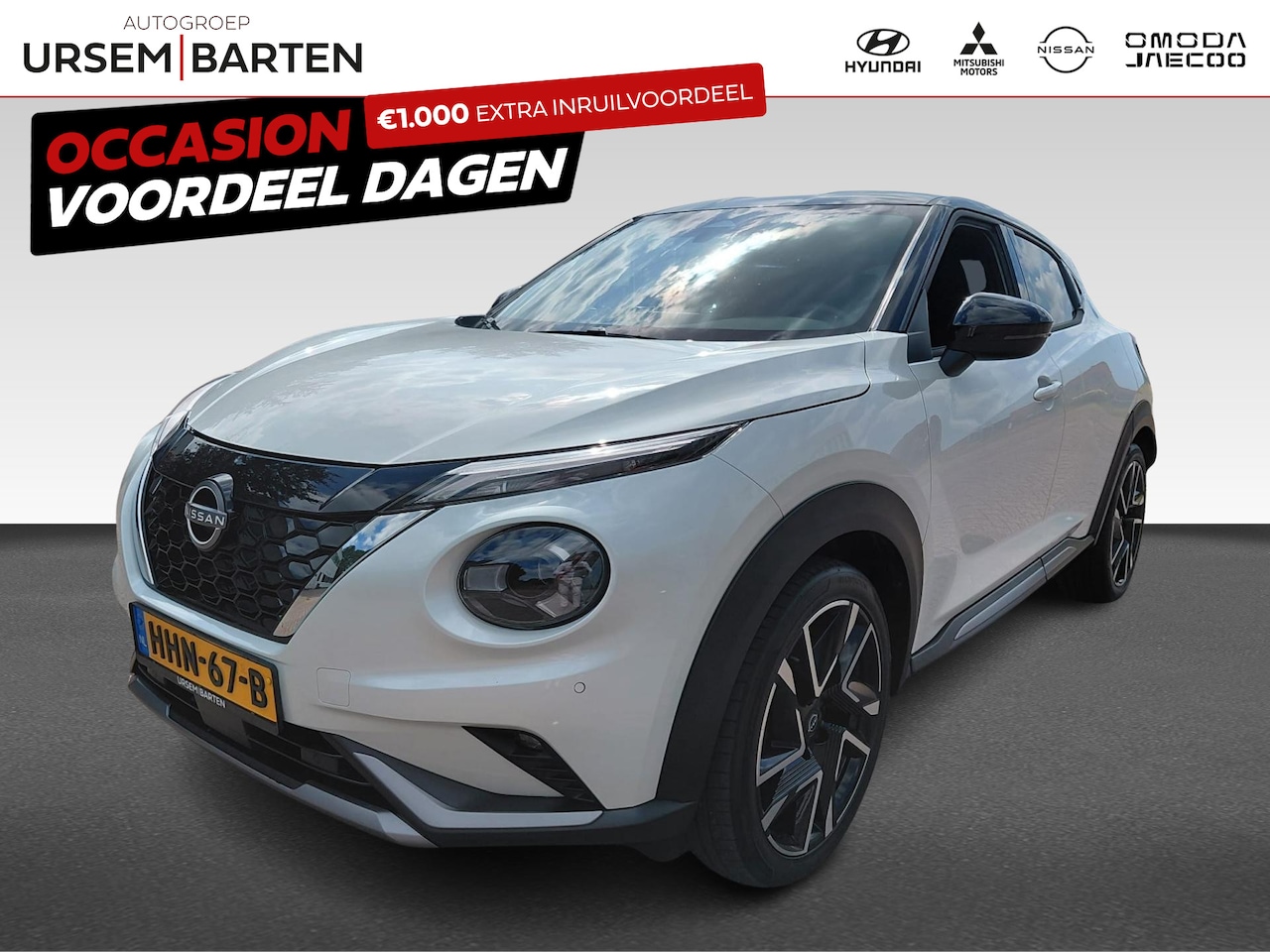Nissan Juke - 1.6 Hybrid N-Design | Achterspoiler | Achteruitrijcamera | Apple Carplay/Android Auto|tele - AutoWereld.nl