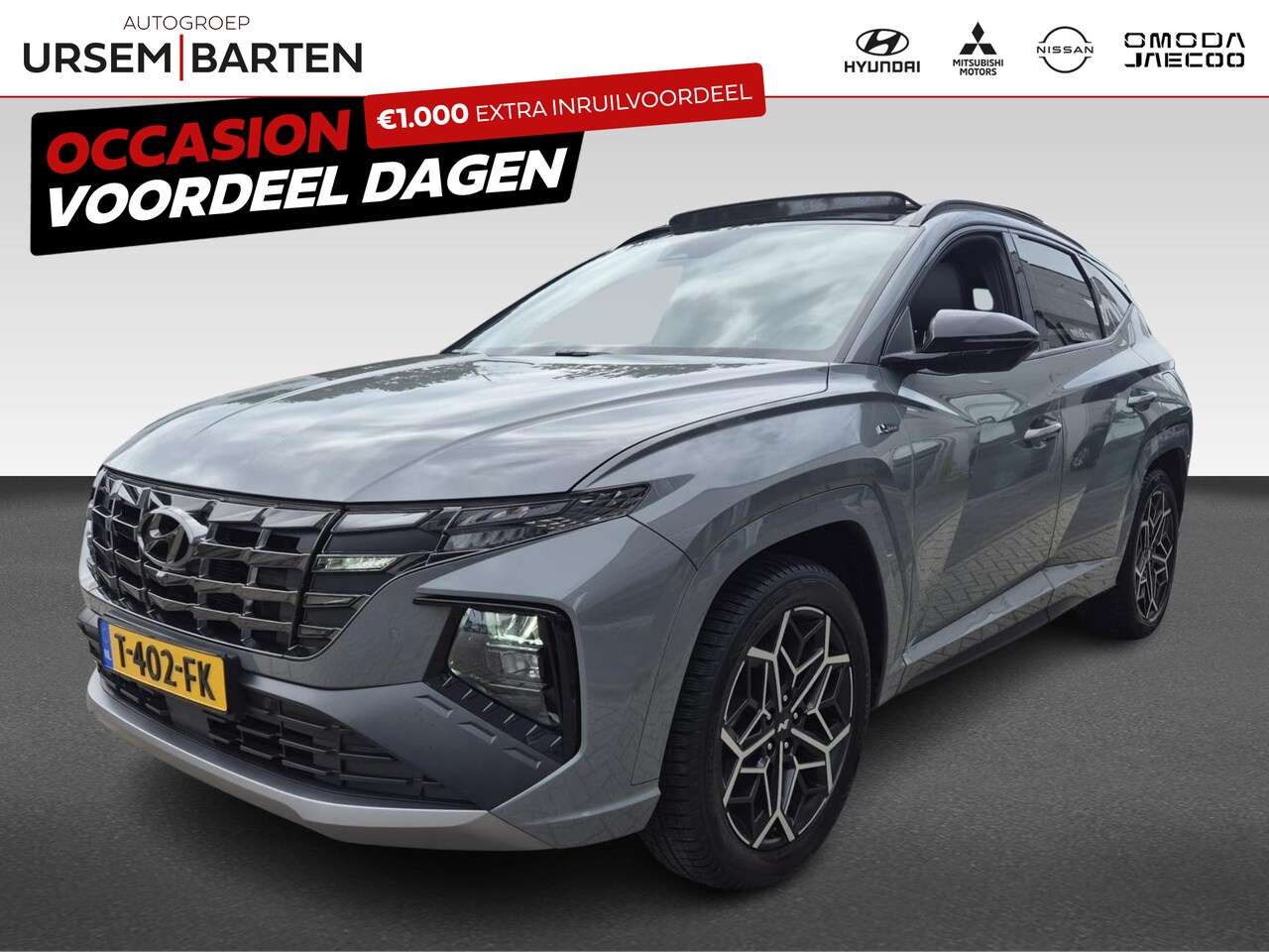 Hyundai Tucson - 1.6 T-GDI PHEV N Line Sky 4WD 1.6 T-GDI PHEV N Line Sky 4WD - AutoWereld.nl