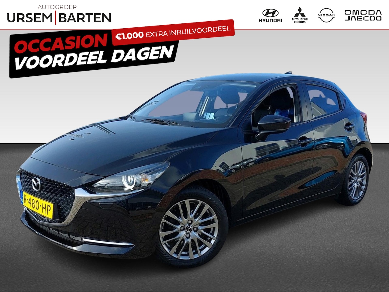 Mazda 2 - 1.5 Skyactiv-G Luxury | Head-up display | Navigatie - AutoWereld.nl