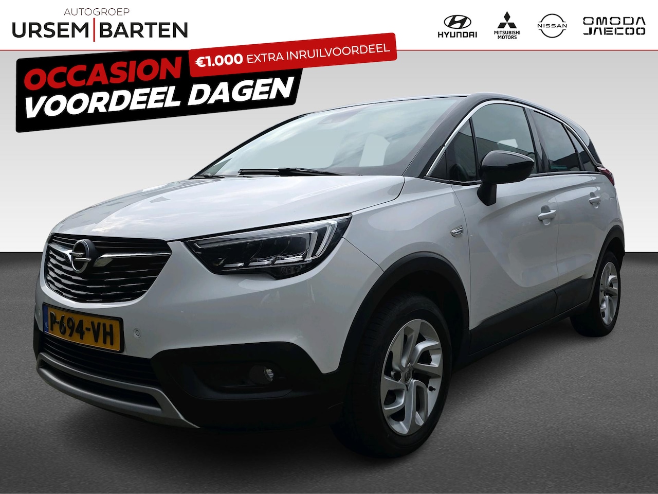 Opel Crossland X - 1.2 Turbo Innovation | Carplay/Androiauto | Stoel/Stuurverwarming | Cruisecontrol | Achter - AutoWereld.nl