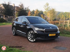 Skoda Enyaq iV - 80 First Edition | SOH 90% | Camera | Trekhaak | Warmtepomp | Sfeerverlichting | Leer | AC