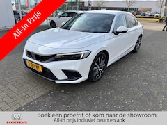 Honda Civic - 2.0 e:HEV Hybrid Elegance | Pdc | P.cam | Navi | Dealer onderhouden