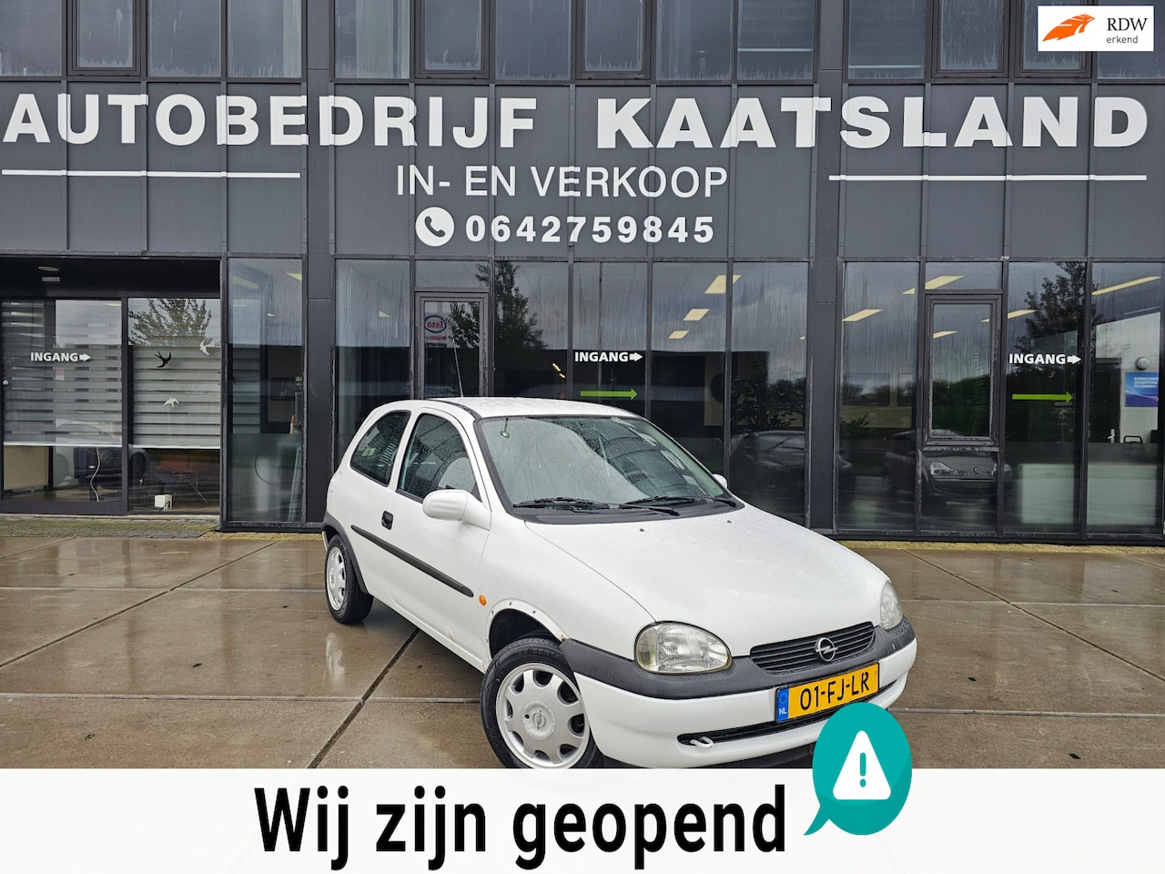 Opel Corsa - 1.2i-16V Onyx - Airco - Electr Ramen - - AutoWereld.nl