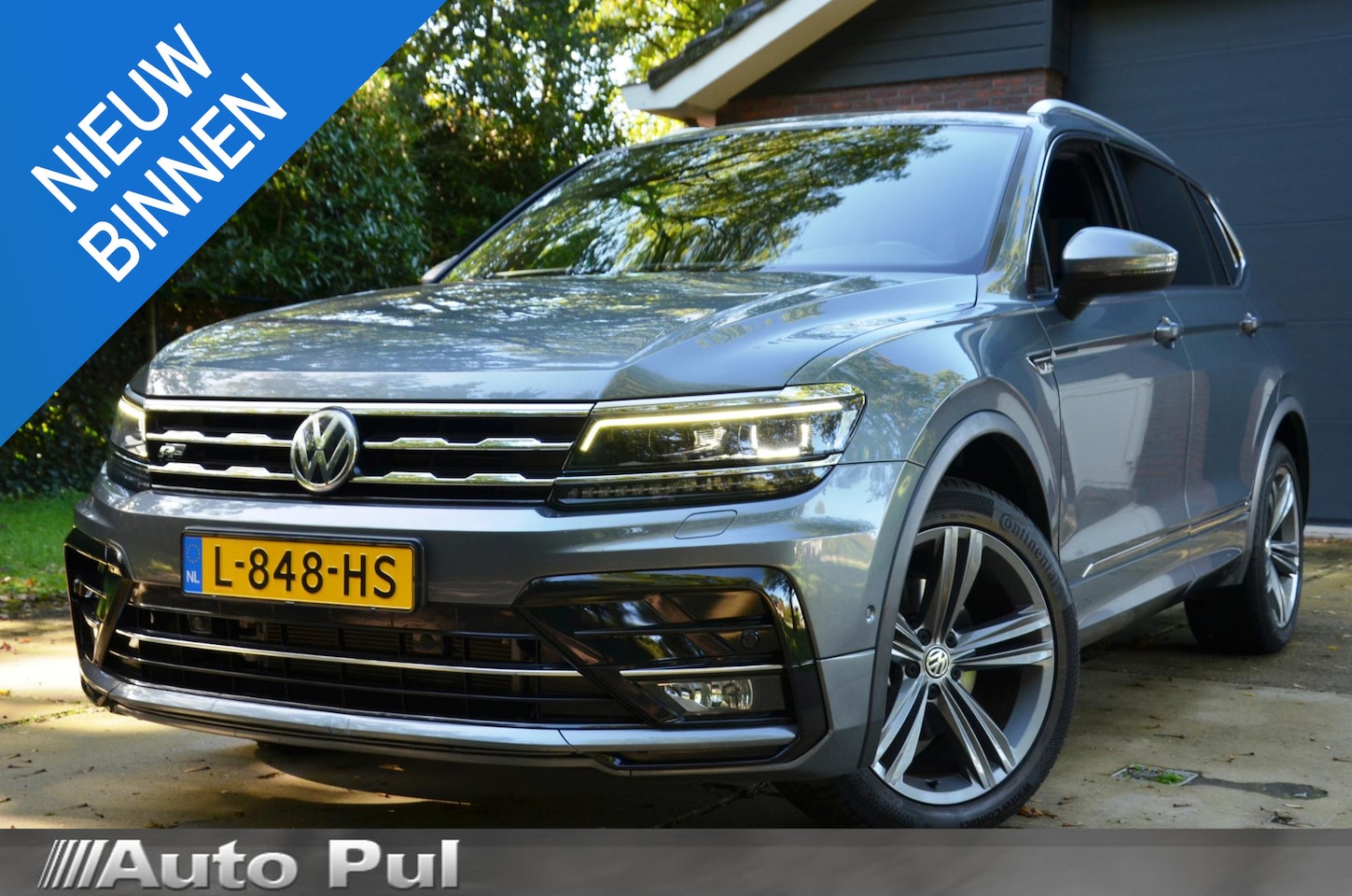 Volkswagen Tiguan Allspace - 1.5 TSI Highline Business R Line 7 Persoons. Navi/Pdc/Ecc/Led/Virtual dashboard/Achteruitr - AutoWereld.nl
