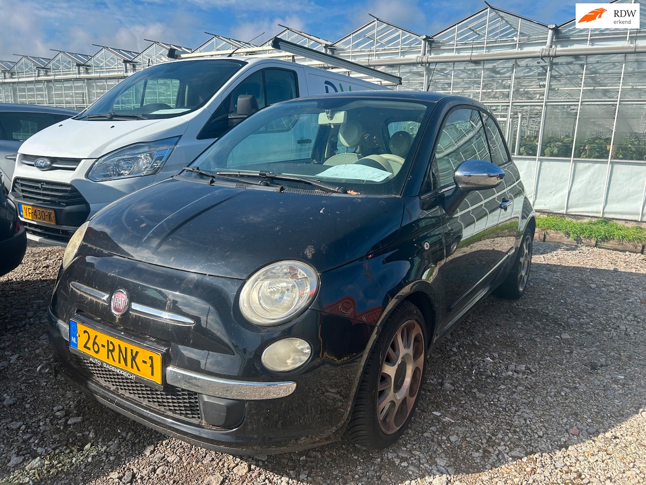 Fiat 500 - | 2011 | 1.2 Lounge | Dualogic | BAK DEFECT | Export en Handel - AutoWereld.nl