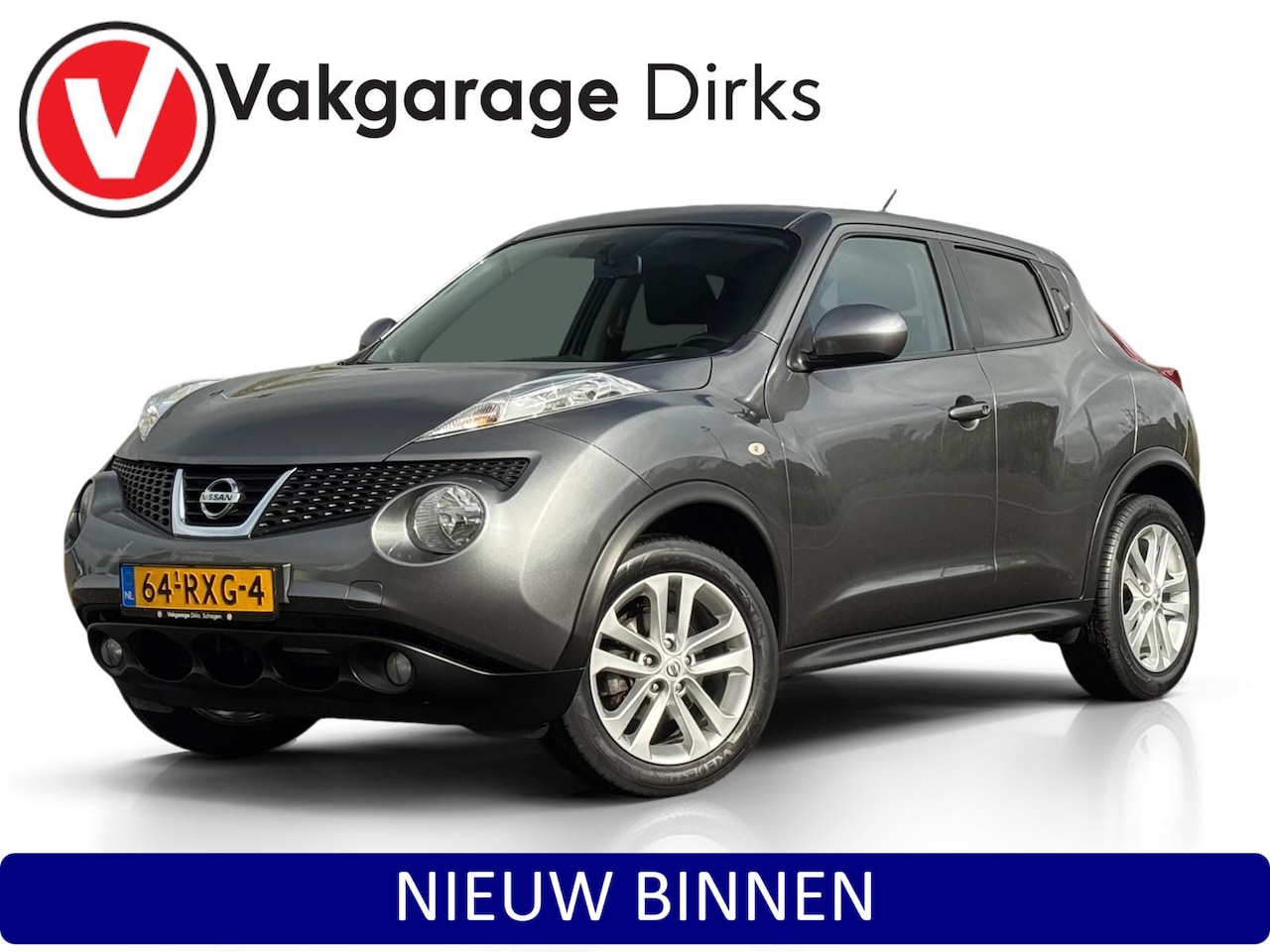 Nissan Juke - 1.6 Aut. Acenta ✅ Navi ✅ Camera ✅ Clima - AutoWereld.nl