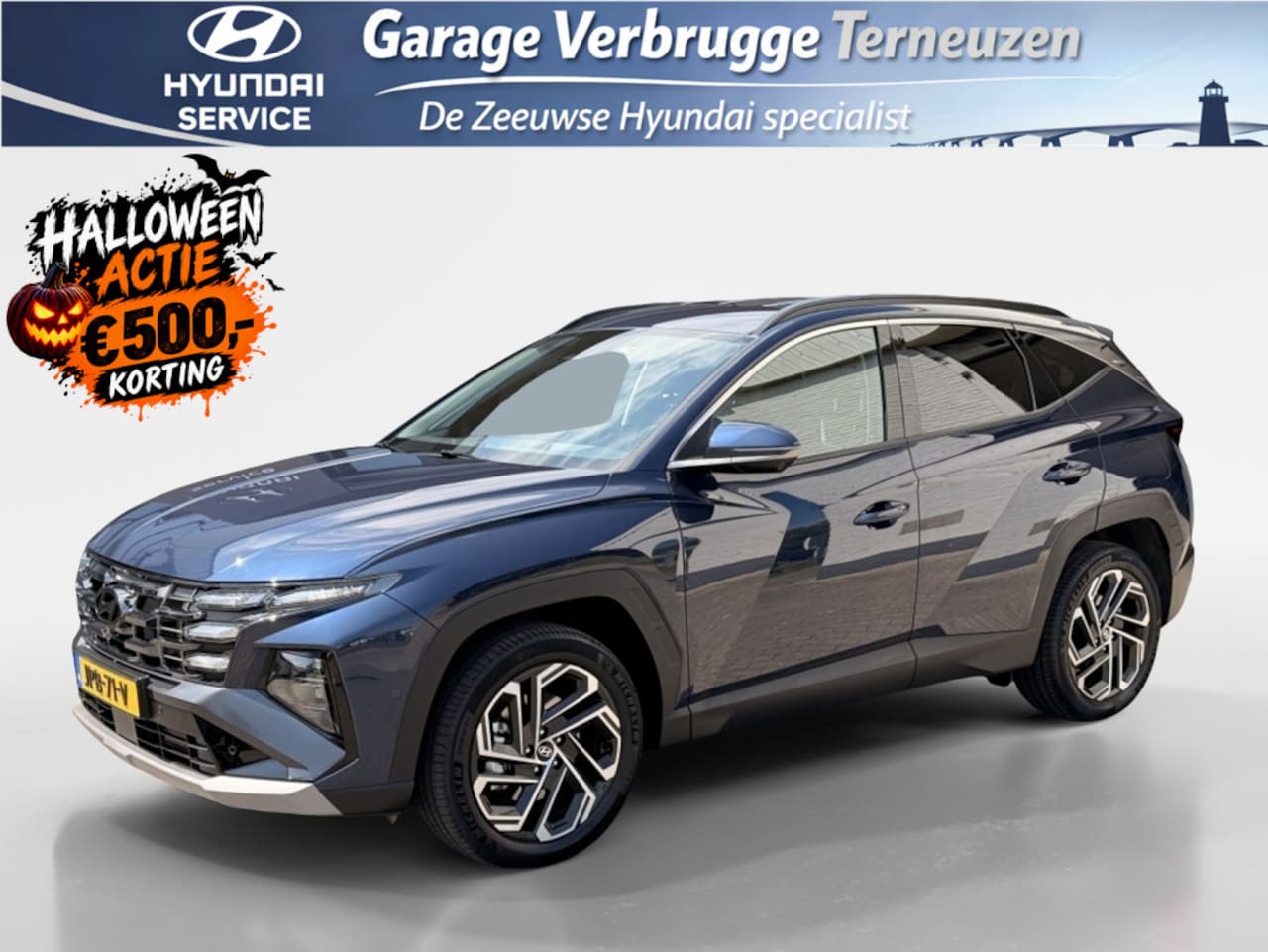 Hyundai Tucson - 1.6 T-GDI HEV Premium | Full Options | Navi | Elek.koffer | Leder | 360 camera - AutoWereld.nl
