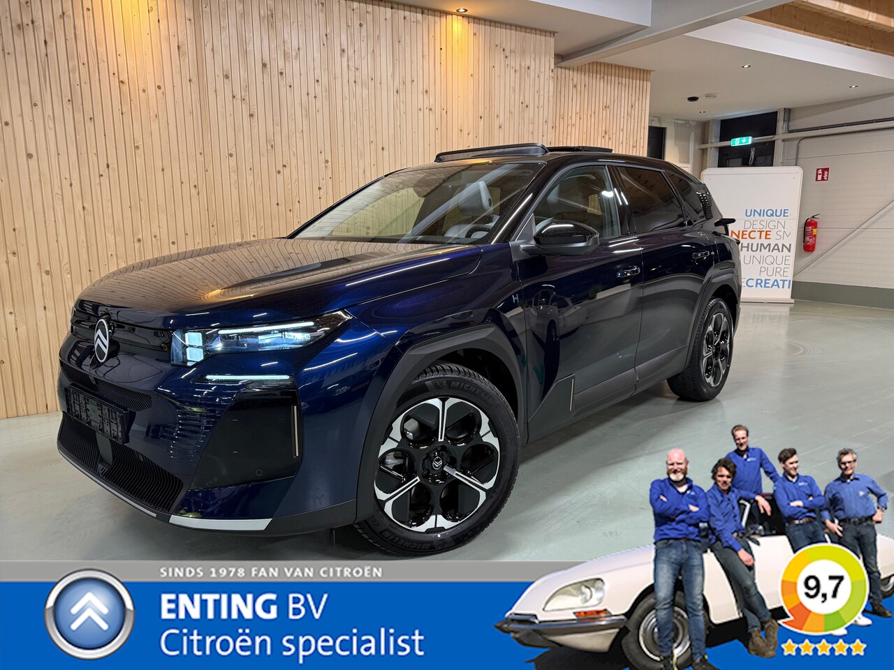 Citroën C5 Aircross - 1.6 Plug-In Hybrid 195 MAX SCHUIFDAK HYPE GREY WINTERPAKKET TREKGEW 1550KG - AutoWereld.nl