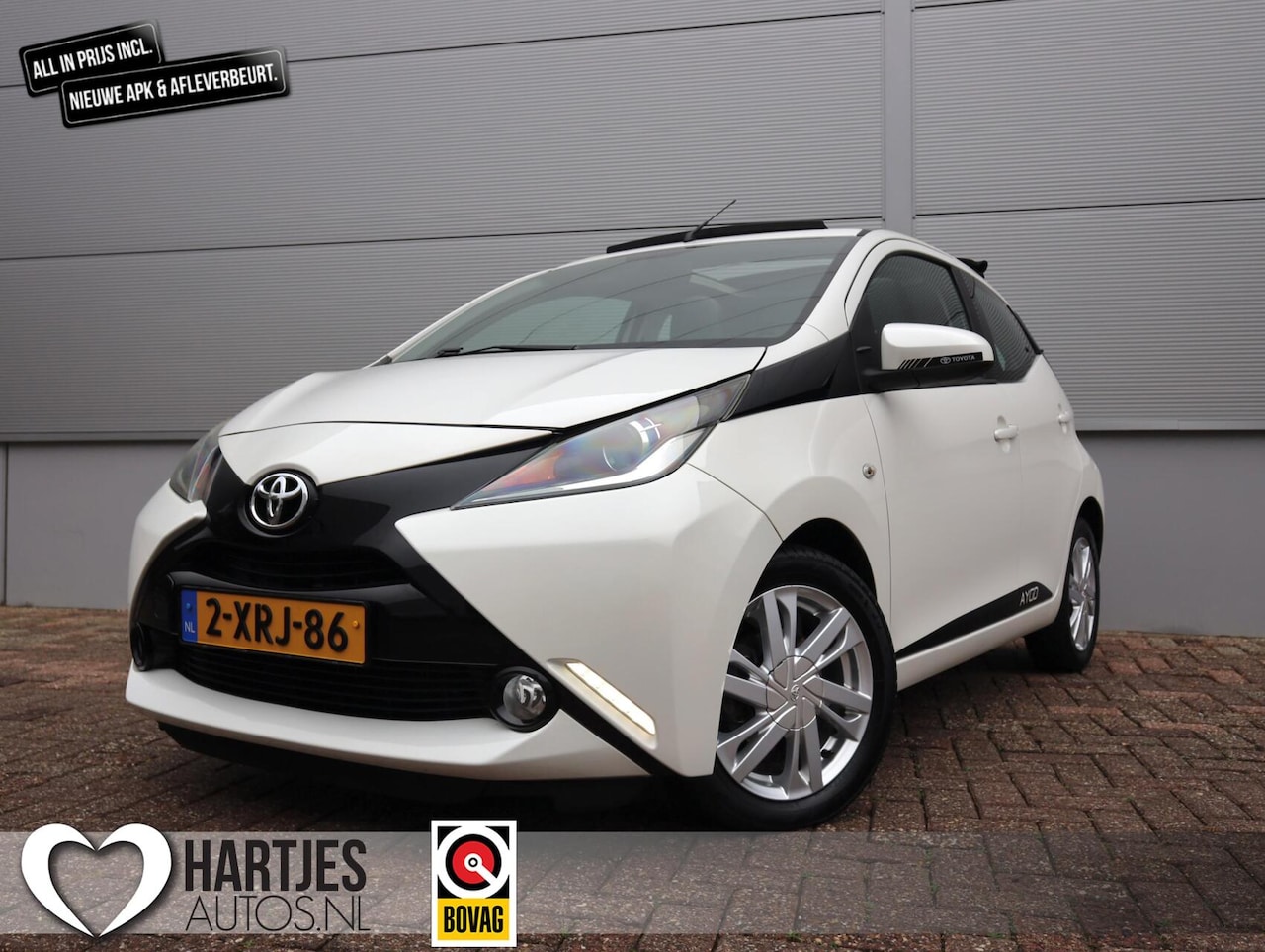 Toyota Aygo - 1.0 VVT-i x-wave Automaat 5drs Vol-Opties Cabrio - AutoWereld.nl
