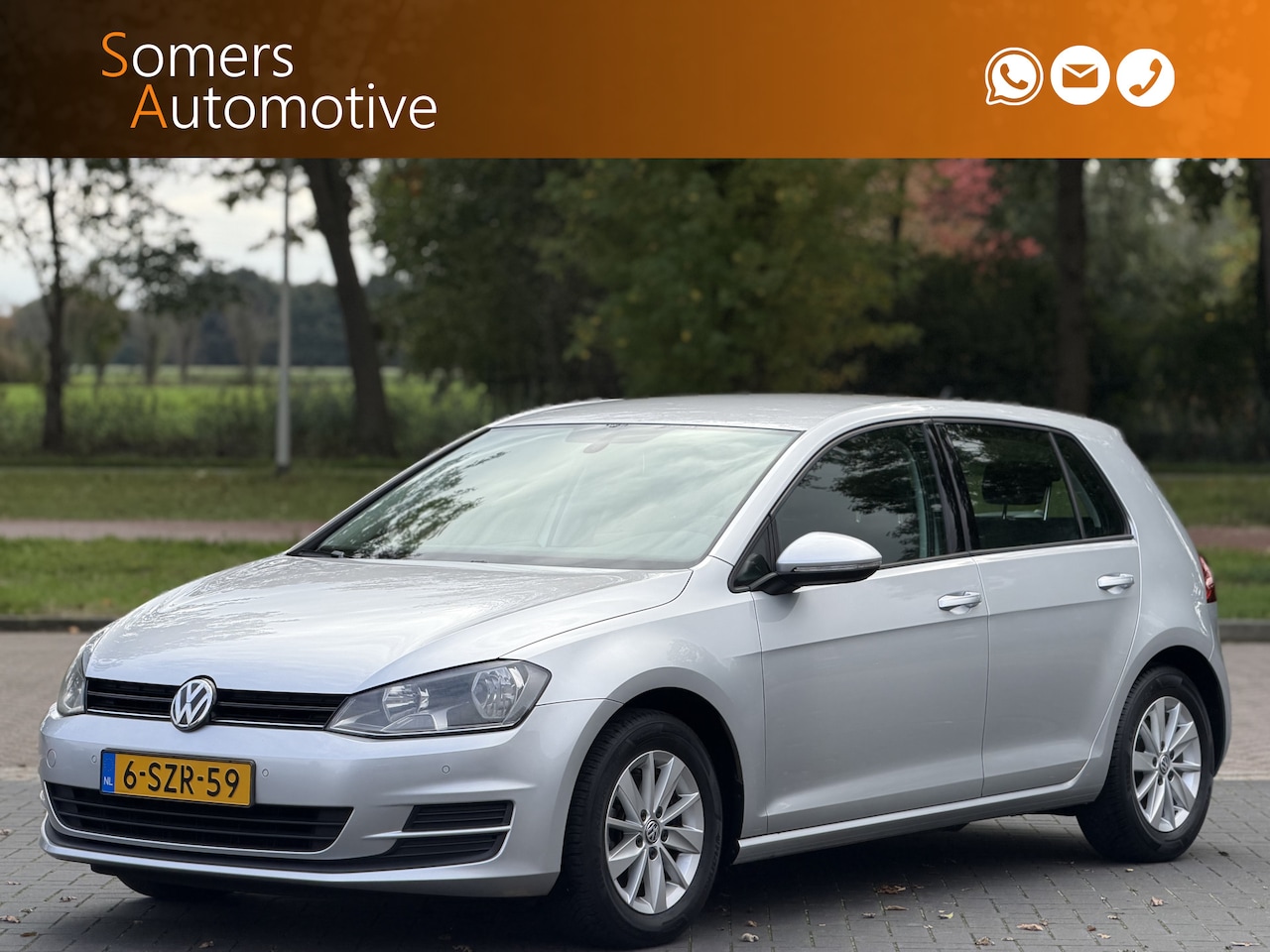 Volkswagen Golf - 1.4 TSI Comfortline | Navigatie | Climate Control | Dealer onderhouden ! - AutoWereld.nl