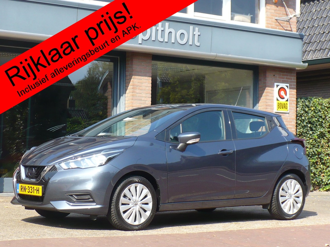 Nissan Micra - 1.0 Acenta Navi Bose 71pk - AutoWereld.nl