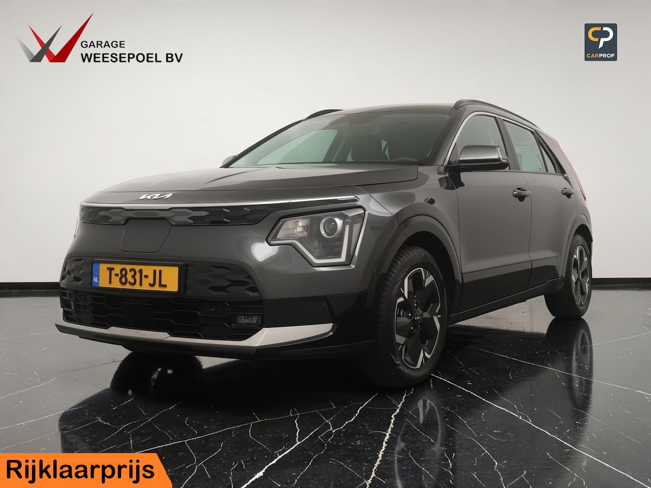 Kia Niro EV - 64.8kWh DynamicLine 204PK (SOH 100%) - Navigatie - Camera - Climate control - Adaptive Cru - AutoWereld.nl