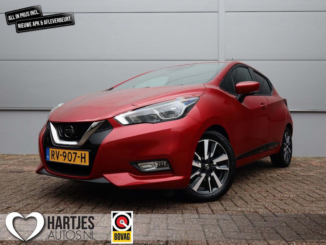 Nissan Micra - 0.9 IG-T N-Connecta 5drs. (Vol-Opties!) NL-auto - AutoWereld.nl