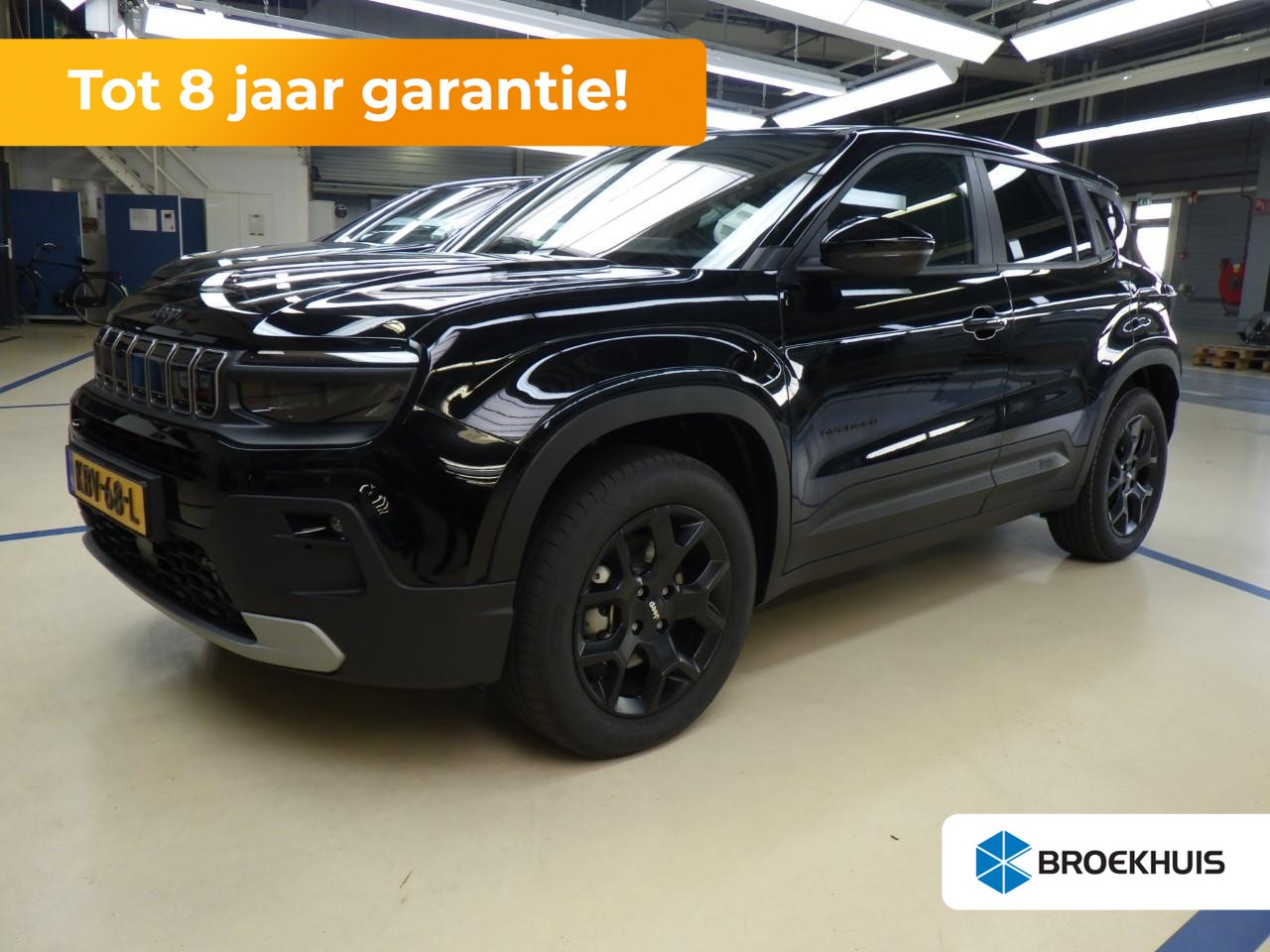 Jeep Avenger - 1.2 e-Hybrid Black Edition | Tot 8 Jaar Garantie | Stoelverwarming | Navigatie | Climate C - AutoWereld.nl