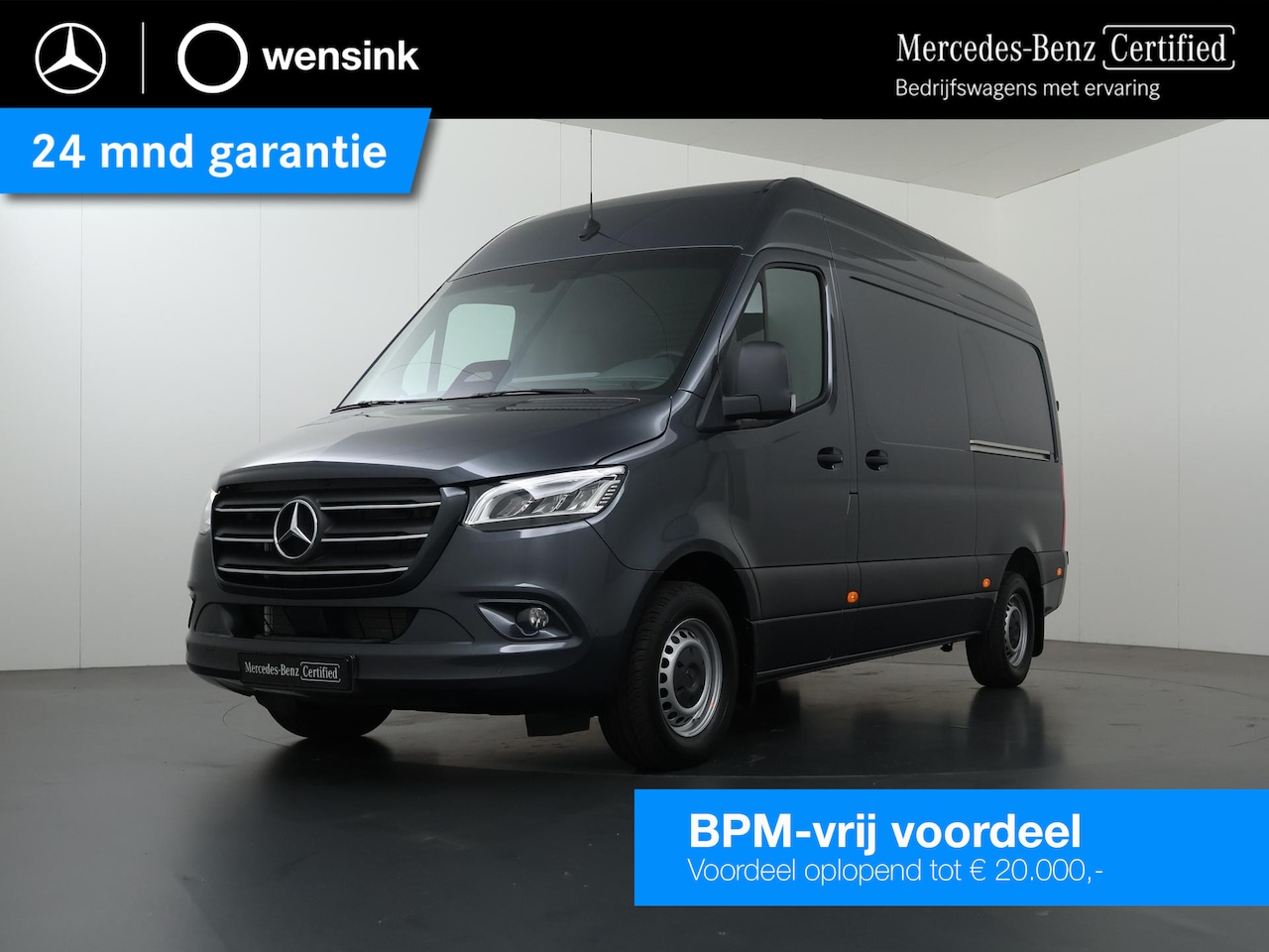 Mercedes-Benz Sprinter - 319 CDI | AUT. | L2 H2 | SCHUIFDEUR L+R | LED | NAVIGATIE | DISTRONIC | WINTERPAKKET | ALA - AutoWereld.nl