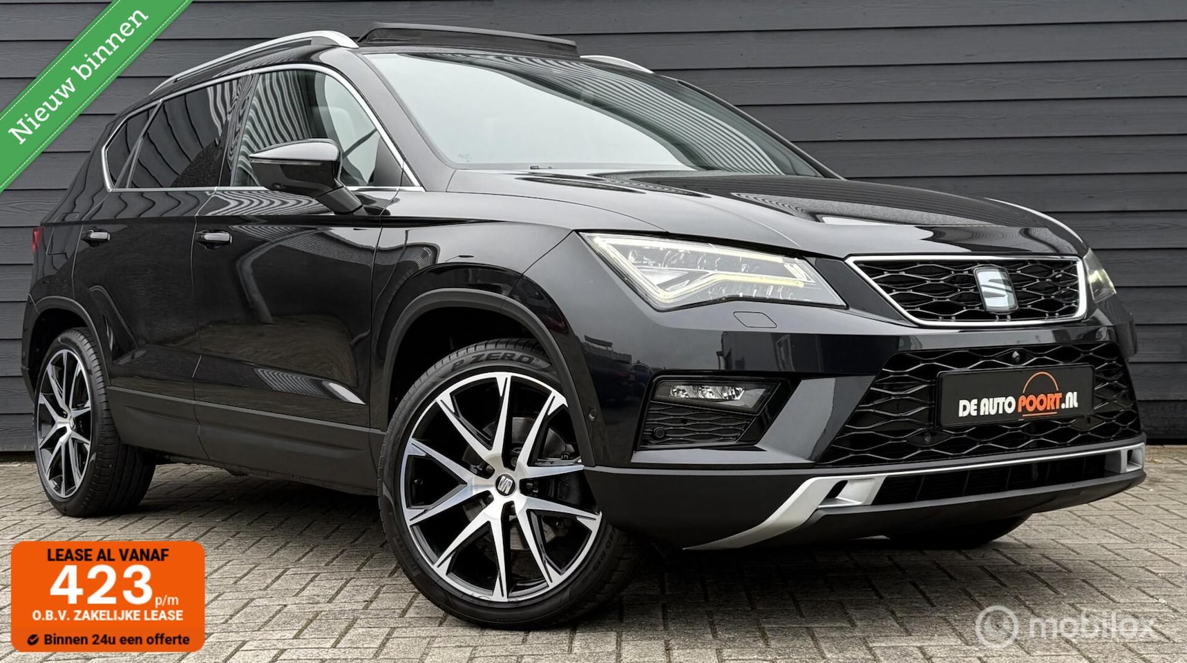 SEAT Ateca - 2.0 TSI 4DRIVE Intense 190PK Viritual/Pano.dak/Trekhaak - AutoWereld.nl