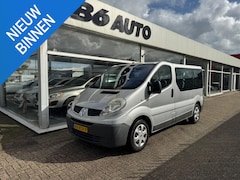 Renault Trafic Passenger - 2.0 dCi T27 L1H1 Authentique | 9-Persoons | 3e eigenaar | Airco | Elektrische ramen | Zijs