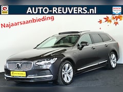 Volvo V90 - 2.0 T6 Recharge AWD Inscription / Opendak / Leder / Pilot assist / Trekhaak