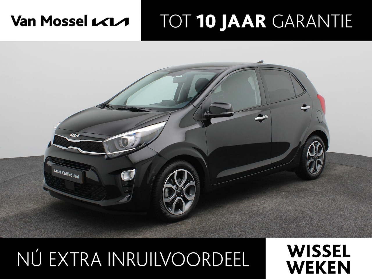 Kia Picanto - 1.0 DPi DynamicPlusLine | Automaat | Navigatie | Camera | L.M. Velgen | - AutoWereld.nl