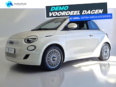 Fiat 500e - 42kWh 118pk PDC CAMERA LMV CARPLAY STOELVERWARMING Automaat