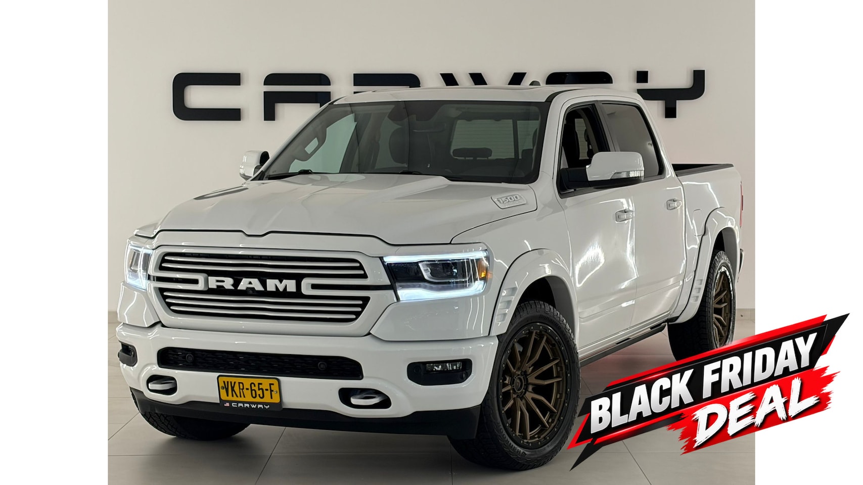 Dodge Ram 1500 - 5.7 V8 Widebody Full Options incl LPG deksel BLACK FRIDAY DEAL! White Edition - AutoWereld.nl