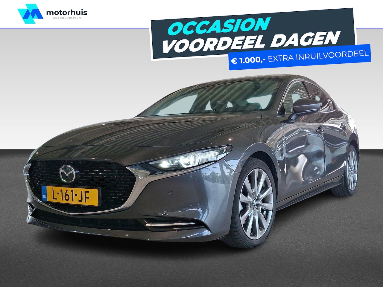 Mazda 3 - Sedan Skyactiv-X 180pk Luxury | Achteruitrijcamera | Adaptive LED-koplampen (20 LED-blokke - AutoWereld.nl