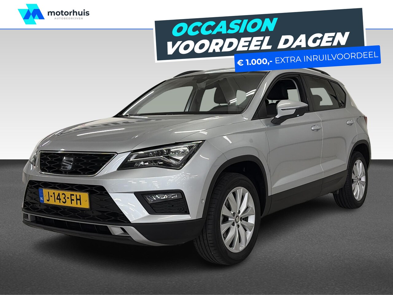 SEAT Ateca - 1.0 EcoTSI Style Business Intense | Achteruitrijcamera | Elektrisch inklapbare Trekhaak | - AutoWereld.nl