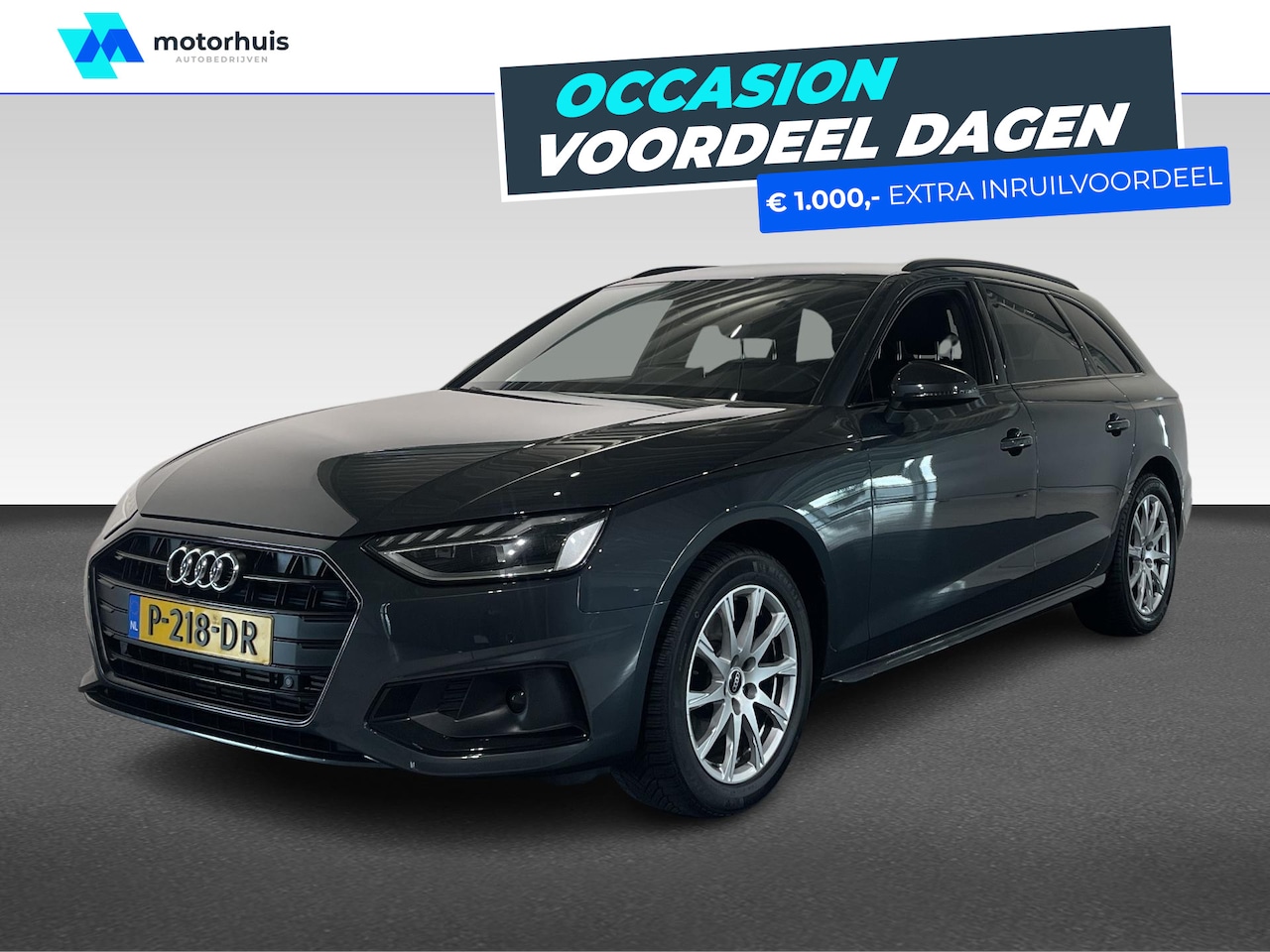 Audi A4 Avant - 35 TFSI 150pk MHEV S tronic Advanced Edition Stationwagen | Automaat | zwart-zwart/zwart-z - AutoWereld.nl