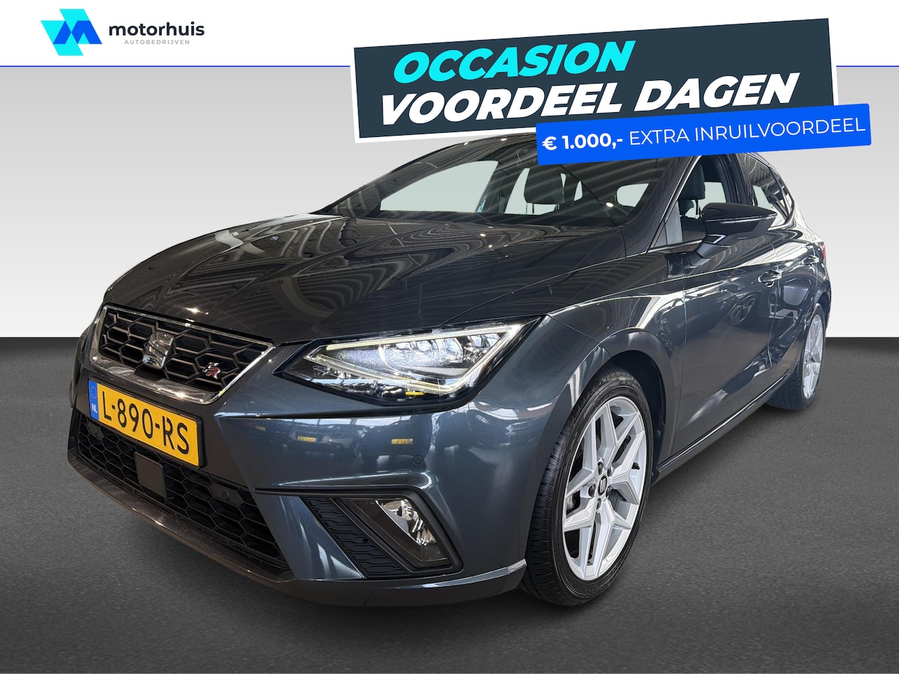SEAT Ibiza - 1.0 TSI FR Business Intense Plus | Achteruitrij camera | Airco (automatisch) | Apple Carpl - AutoWereld.nl