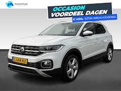 Volkswagen T-Cross - 1.0 TSI 110PK STYLE VIRTUAL ECC FULL LED NAVI TREKHAAK