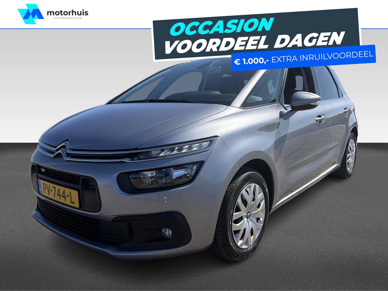 Citroën C4 Picasso - 1.2 PureTech Selection | Achterstoelen drie | Airco (automatisch) | Apple Carplay/Android - AutoWereld.nl