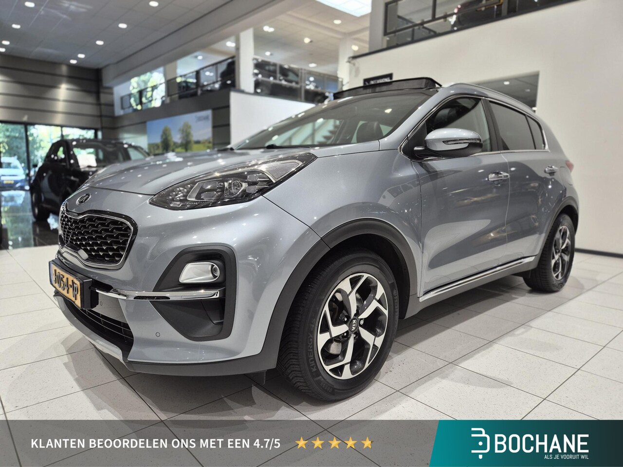 Kia Sportage - 1.6 T-GDI DynamicPlusLine | Panoramadak | Trekhaak | Stoelverwarming | Camera | - AutoWereld.nl