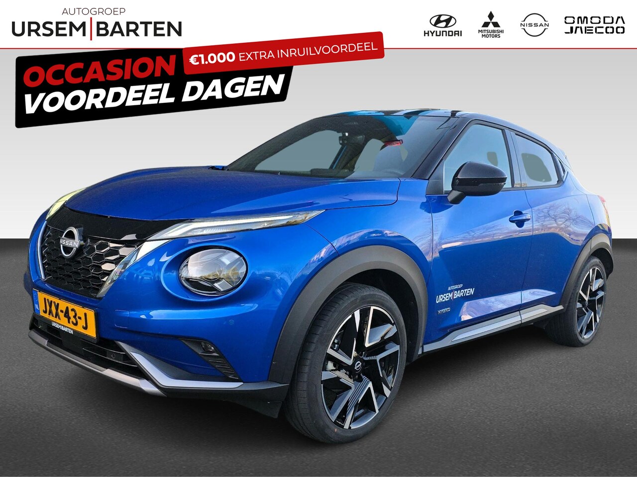 Nissan Juke - 1.6 Hybrid N-Design | Automaat | Two Tone | Navigatie | Carplay/Androidauto | Achteruitrij - AutoWereld.nl