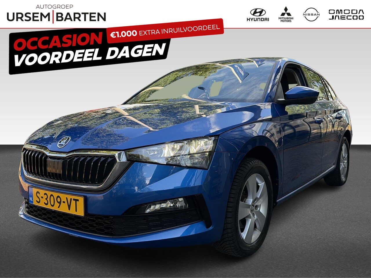 Skoda Scala - 1.0 TSI Ambition | All Season banden | Airco | Bestuurdersstoel in hoogte verstelbaar | Bo - AutoWereld.nl
