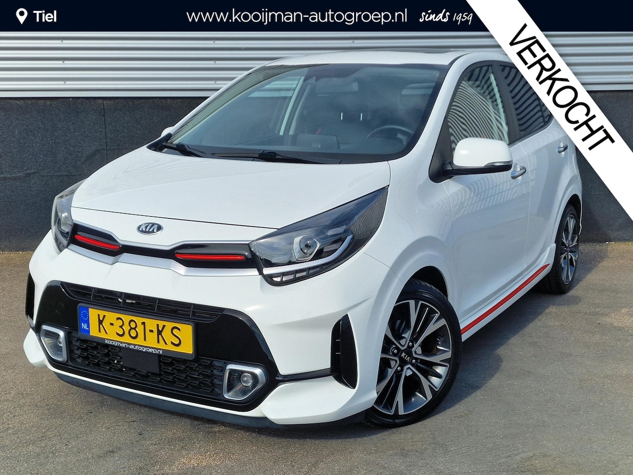 Kia Picanto - 1.0 T-GDi GT-Line 5p 100PK! Schuif/kanteldak, 1e eign. Nieuw geleverd en dealeronderhouden - AutoWereld.nl