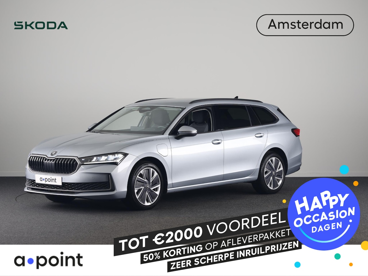 Skoda Superb - 1.5 TSI PHEV Selection 218 pk Automaat | Verlengde garantie | Navigatie | Trekhaak (wegkla - AutoWereld.nl