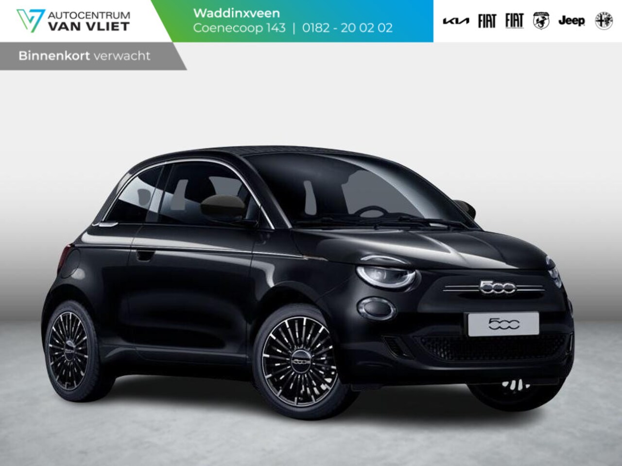 Fiat 500e - Cabrio La Prima 42 kWh - AutoWereld.nl