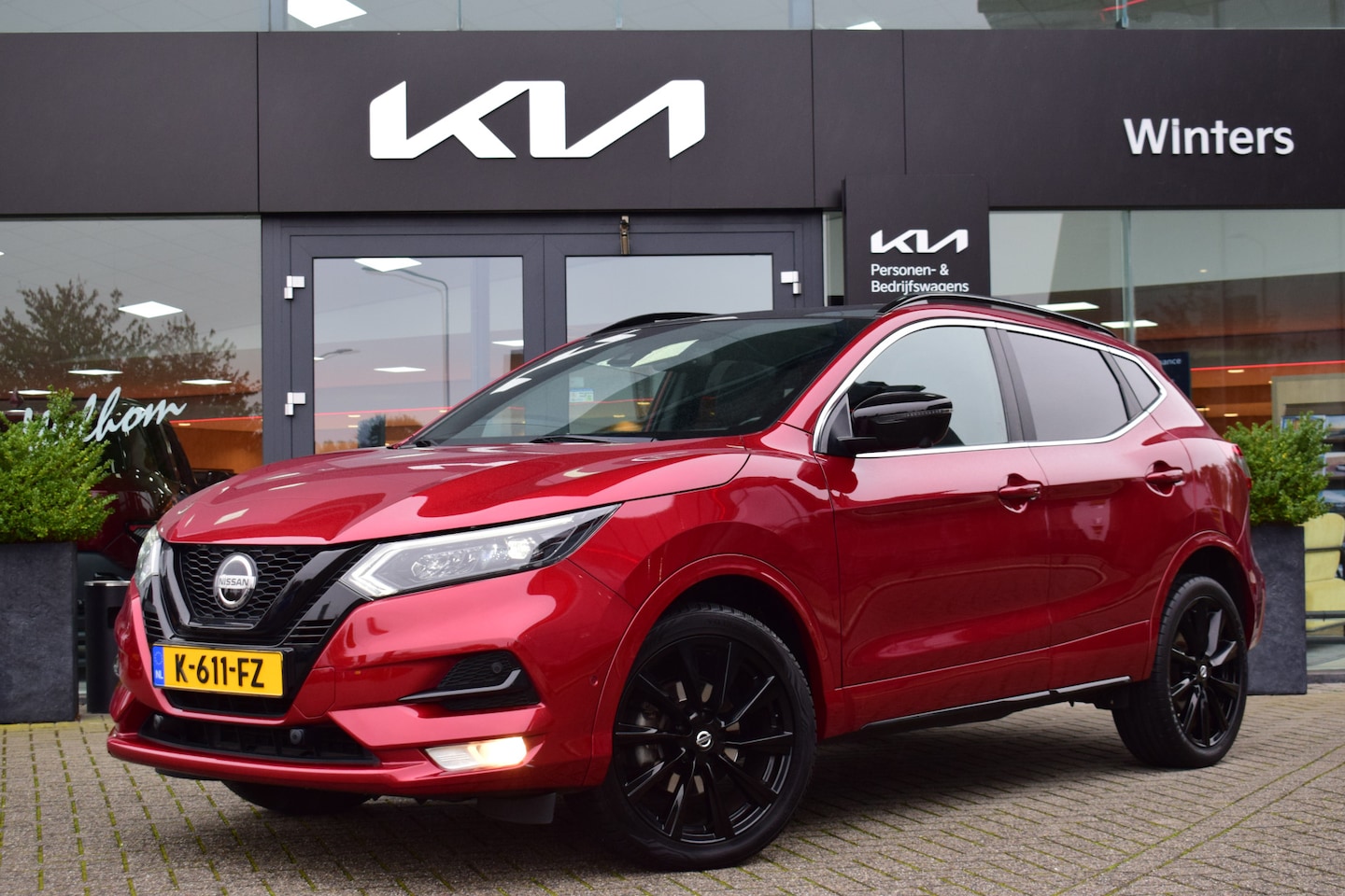Nissan Qashqai - 1.3 DIG-T N-Tec Tekna | Automaat | Trekhaak | Panorama | 360° Camera | Adapt Cr.Control | - AutoWereld.nl