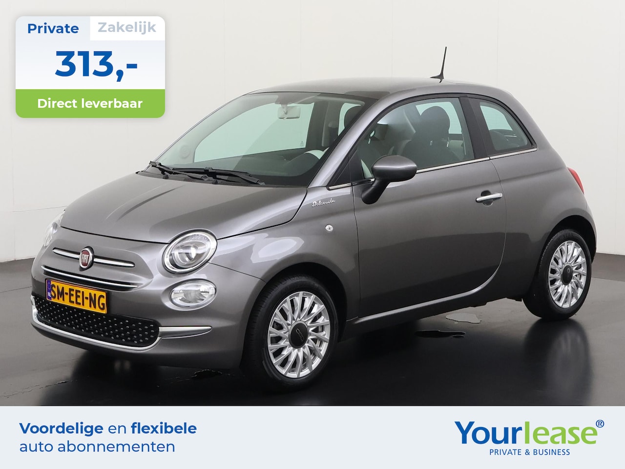 Fiat 500 - 1.0 Hybrid Dolcevita | All-in 313,- Private Lease | Direct uit voorraad - AutoWereld.nl