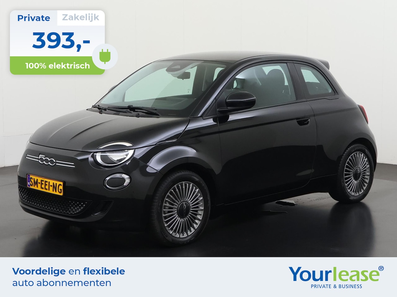 Fiat 500e - 42 kWh | All-in 393,- Private Lease | Direct uit voorraad - AutoWereld.nl