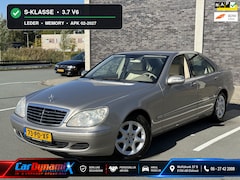 Mercedes-Benz S-klasse - 350 4-Matic | Leer | Memory | Navi | APK 2027