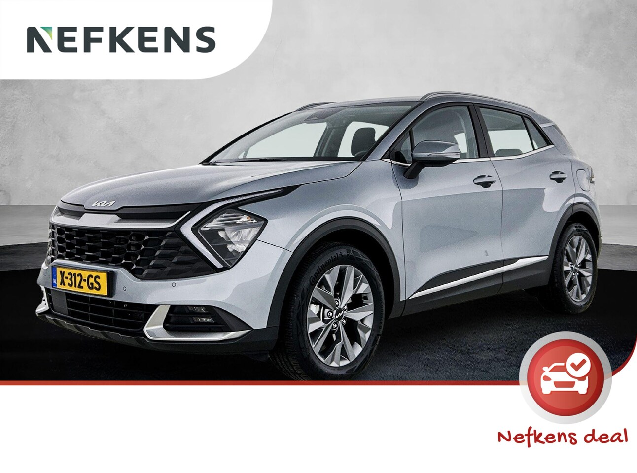 Kia Sportage - 1.6 230pk Hybrid DynamicLine Automaat | Navigatie | Adaptieve Cruise Control | Climate Con - AutoWereld.nl