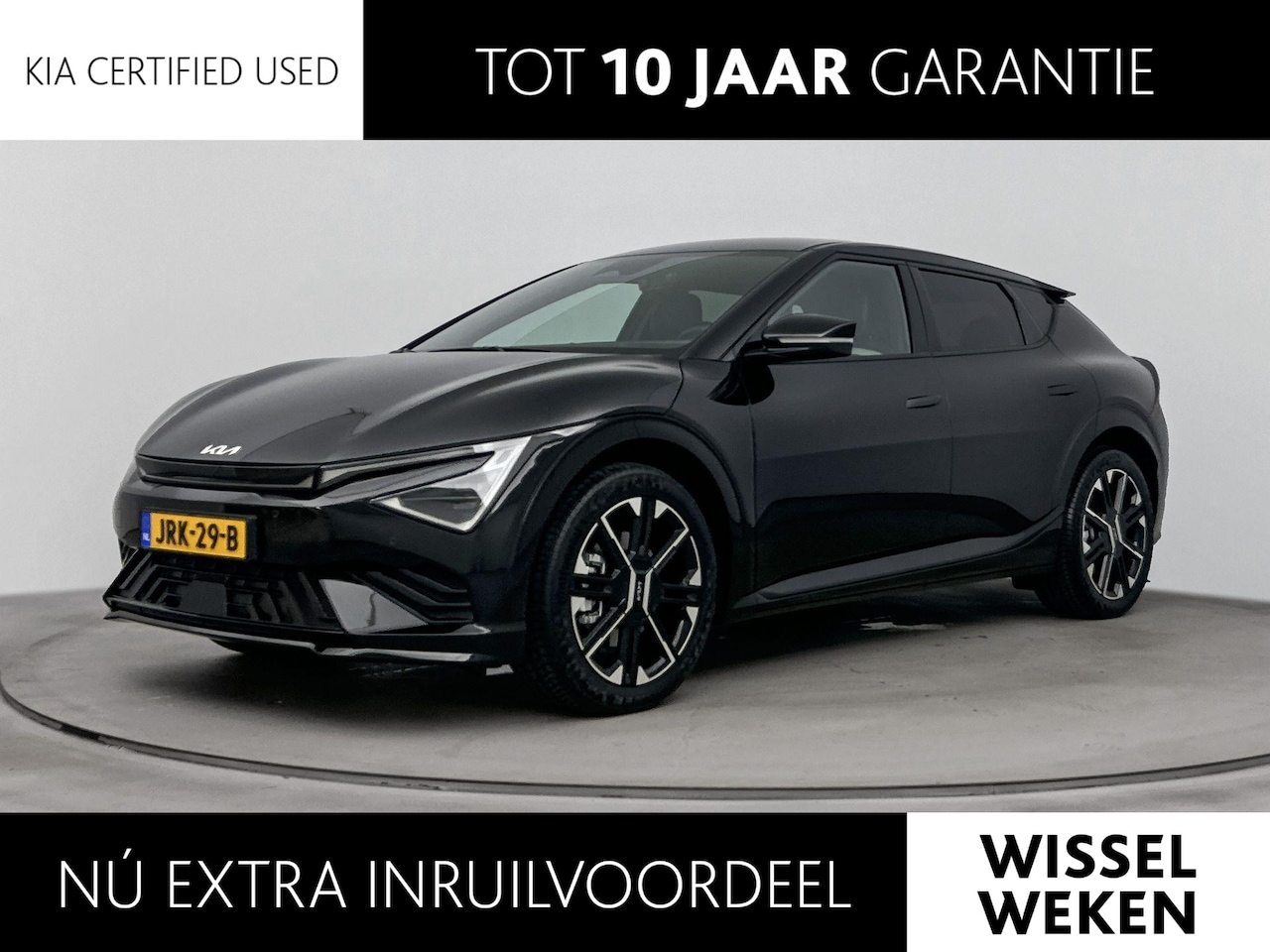 Kia EV6 - GT-Line Business Edition 84 kWh | ACC | Stoel+stuurverwarming | Stoelventilatie | Achterui - AutoWereld.nl