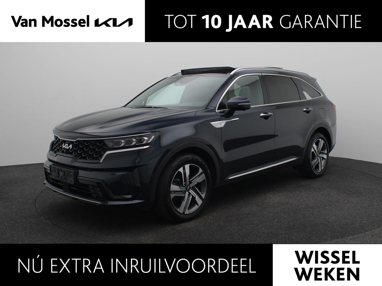 Kia Sorento - 1.6 T-GDI Plug-in Hybrid 4WD ExecutiveLine 5p. | All-Season | HUD | Audio Bose | Elek. Zwa - AutoWereld.nl