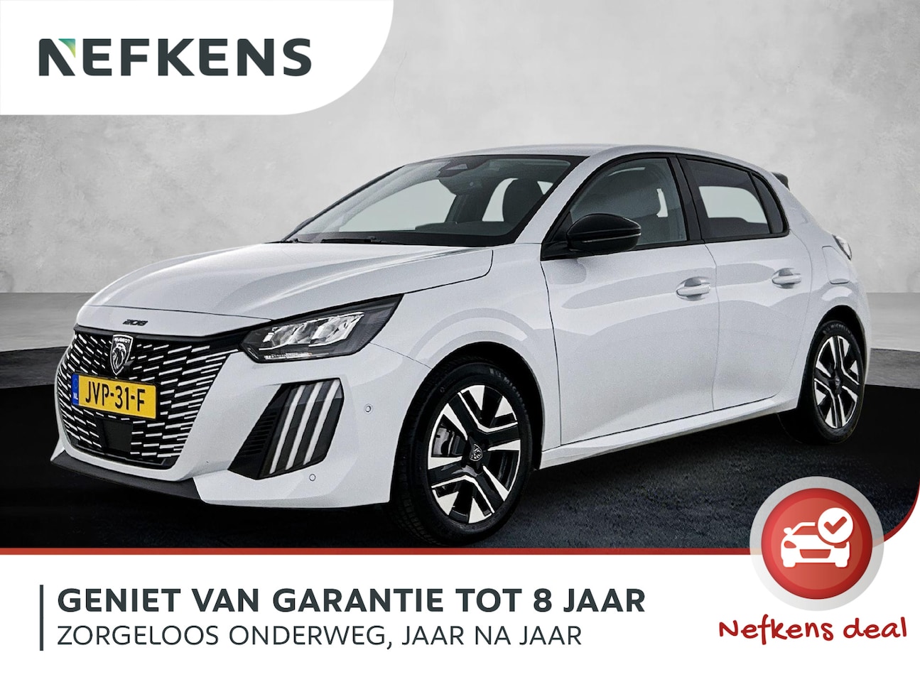 Peugeot 208 - 1.2 Hybrid 110pk Allure Automaat | Tot 8 Jaar Garantie | Navigatie | Camera Voor + Achter - AutoWereld.nl